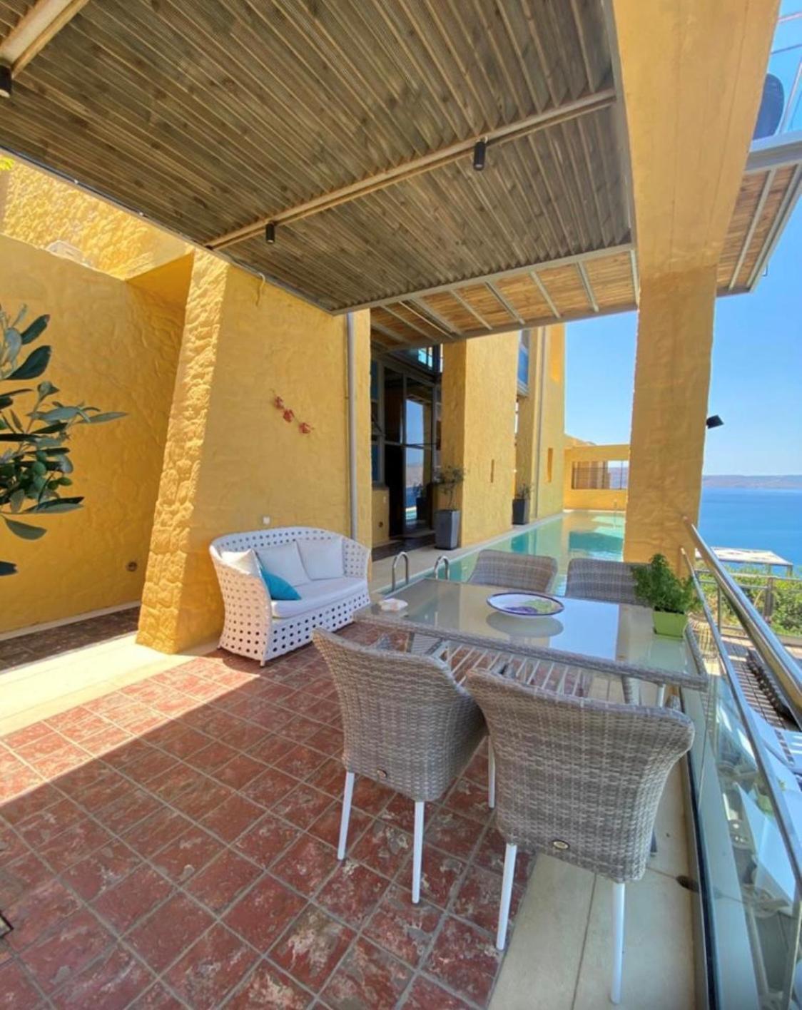 חאניה Beachfront Ravdoucha Epavlis Eleni Villa - Pool, Hot Tub, Gym, Sauna, Private Parking, Wifi מראה חיצוני תמונה
