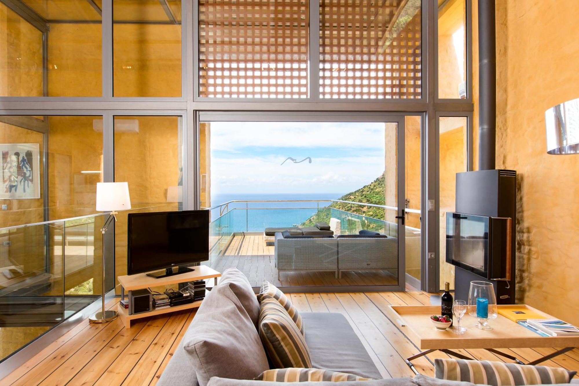 חאניה Beachfront Ravdoucha Epavlis Eleni Villa - Pool, Hot Tub, Gym, Sauna, Private Parking, Wifi מראה חיצוני תמונה