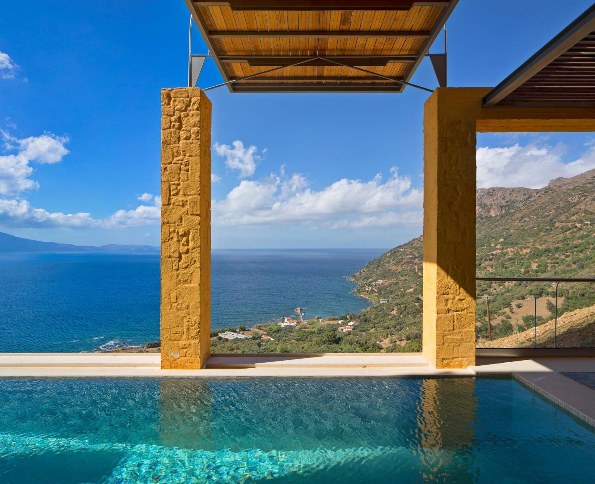 חאניה Beachfront Ravdoucha Epavlis Eleni Villa - Pool, Hot Tub, Gym, Sauna, Private Parking, Wifi מראה חיצוני תמונה