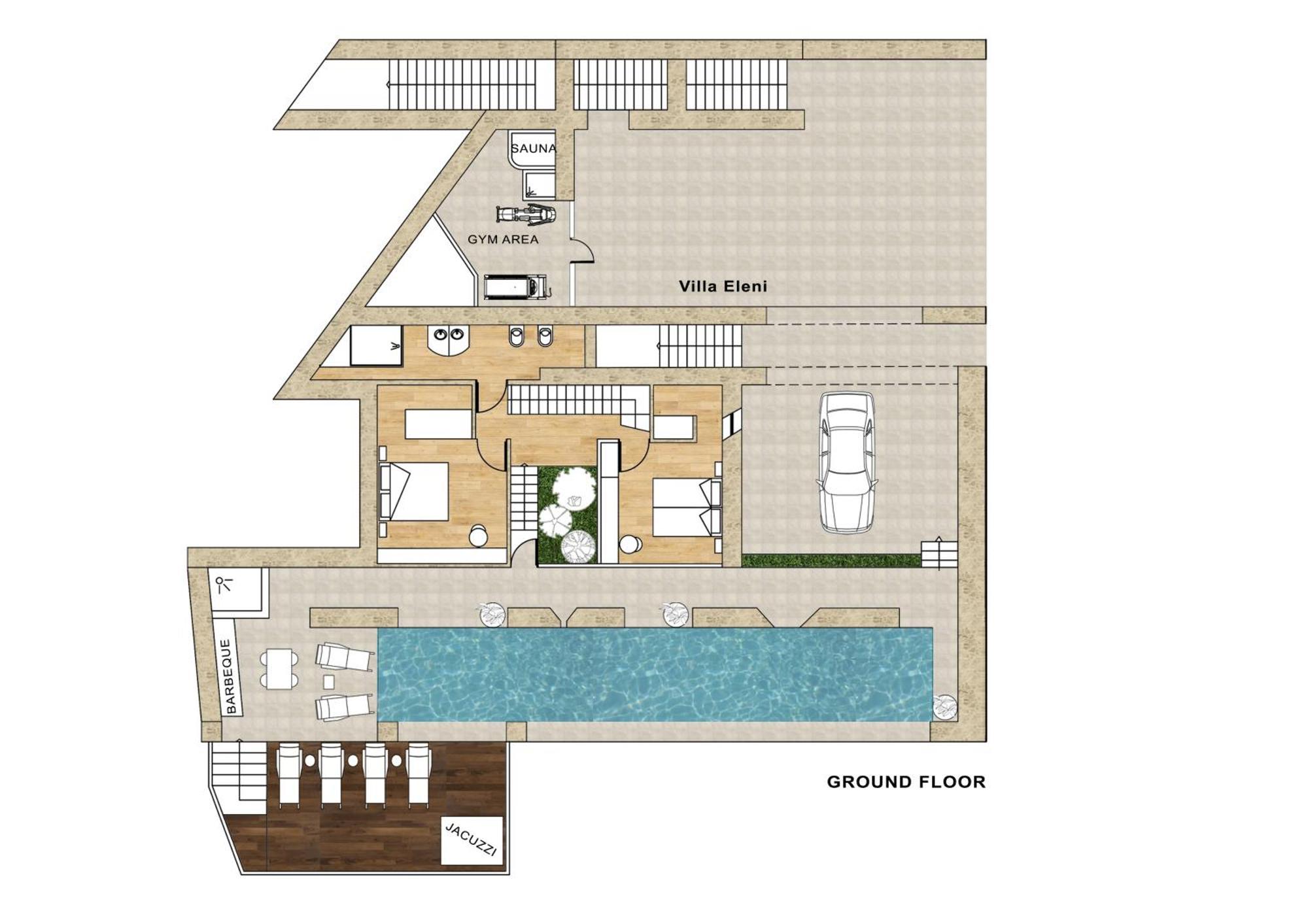 חאניה Beachfront Ravdoucha Epavlis Eleni Villa - Pool, Hot Tub, Gym, Sauna, Private Parking, Wifi מראה חיצוני תמונה