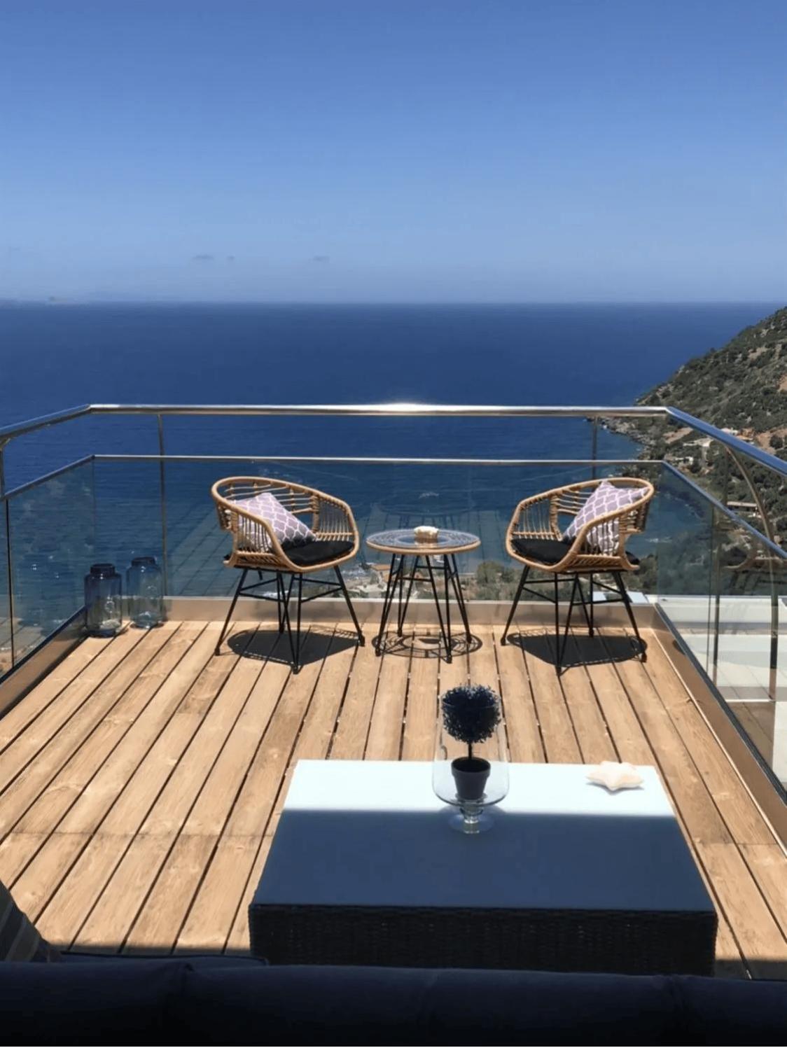 חאניה Beachfront Ravdoucha Epavlis Eleni Villa - Pool, Hot Tub, Gym, Sauna, Private Parking, Wifi מראה חיצוני תמונה