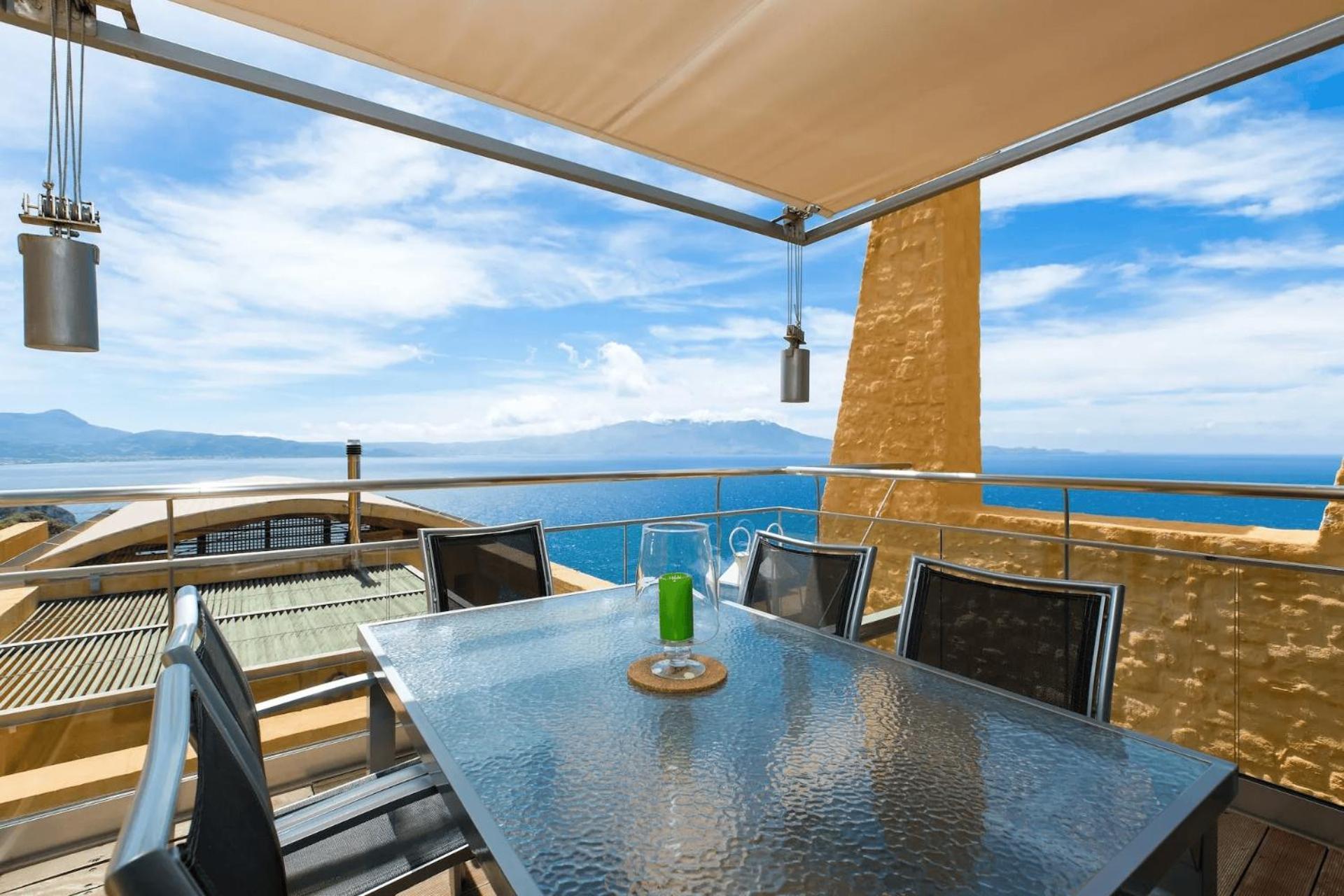 חאניה Beachfront Ravdoucha Epavlis Eleni Villa - Pool, Hot Tub, Gym, Sauna, Private Parking, Wifi מראה חיצוני תמונה